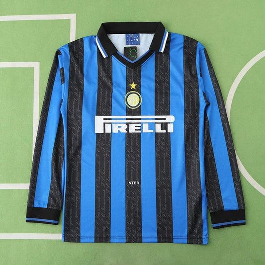 Inter Milan 1997-98 Retro Football Jersey Kit