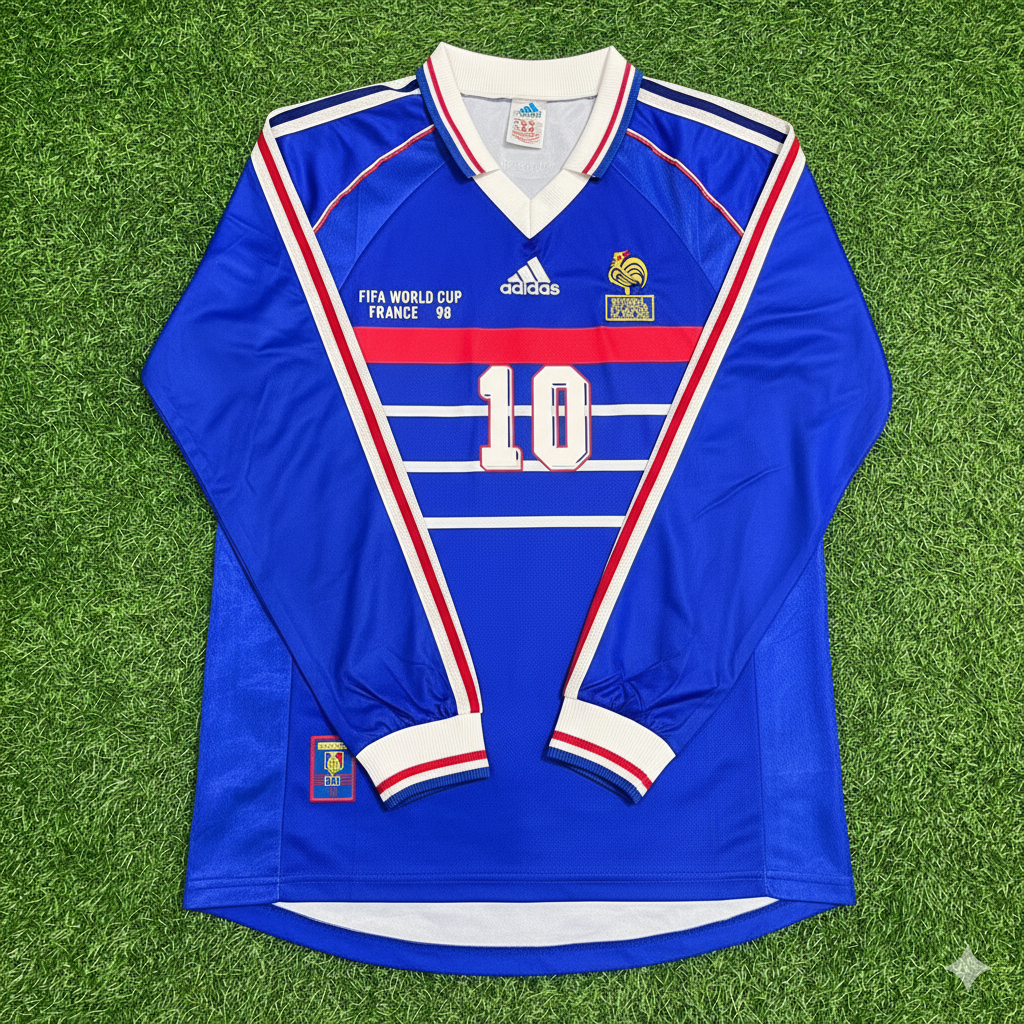 France Special Long Sleeve Retro Football Jersey – Kylian Mbappe