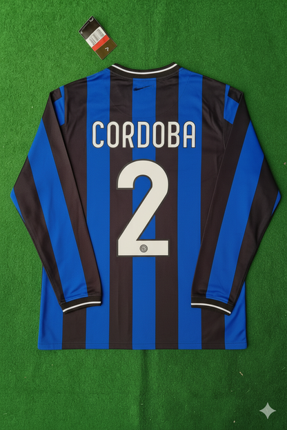 Ivan Cordoba - Inter 2010 Final de la Champions League Camiseta Trikot Maillot Maglia Camiseta de fútbol