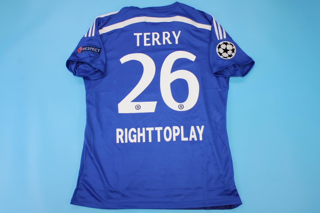 Maillot de football rétro John Terry Chelsea 2014-2015