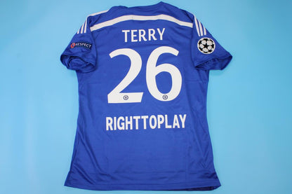 John Terry Chelsea 2014 2015 Retro Sleeve Jersey Soccer Shirt