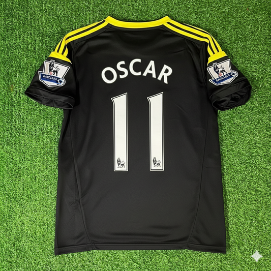 Chelsea 2012/13 Schwarz-Blaues Retro-Trikot – Oscar