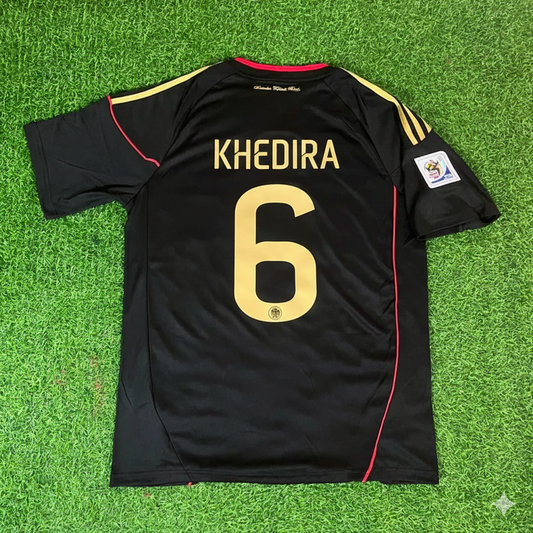 Sami Khedira - Alemania Deutschland Copa Mundial 2010 Camiseta Negra Trikot