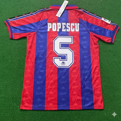 Camiseta retro del Gheorghe Popescu Barcelona 1996-1997