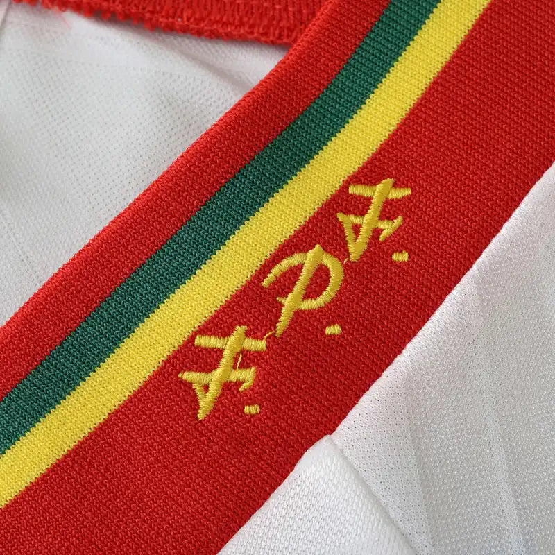 Portugal 1992 Season Away White Retro Jersey Trikot Soccer Shirt
