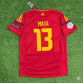 Juan Manuel Mata Spain EURO 2012 Final Retro Football Jersey Kit