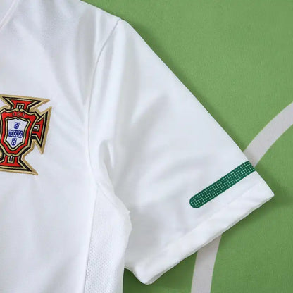 Portugal 2010 Season Away White Retro Jersey Trikot Soccer Shirt