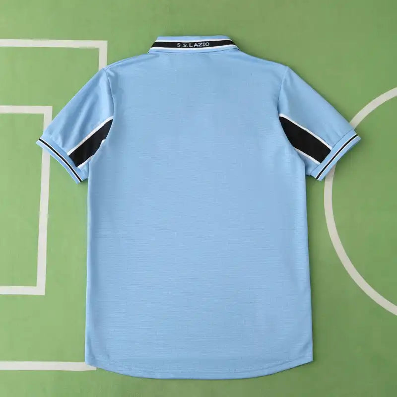S.S. Lazio 98/99 Saison Heimtrikot Blau Retro Trikot Fußballtrikot