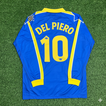 Maillot de football rétro à manches longues Alessandro Del Piero Juventus 1997–1998