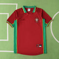 Portugal 1998 Season Home Red Retro Jersey Trikot Soccer Shirt
