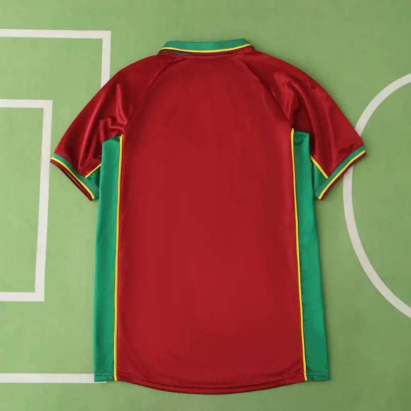 Portugal 1998 Season Home Red Retro Jersey Trikot Soccer Shirt
