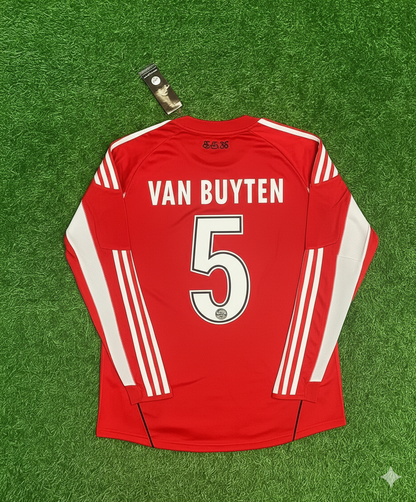Camiseta retro roja del Bayern de Múnich 2010/11 – Daniel van Buyten