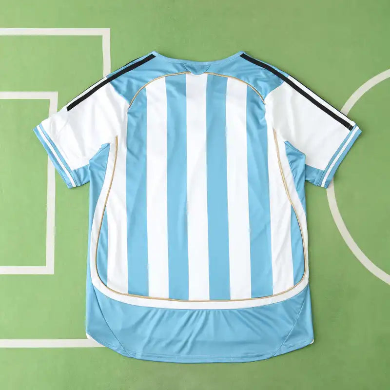 Argentinien 2006 Retro Heimtrikot Fußball T-Shirt
