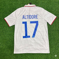 Jozy Altidore USA WM 2014 Weißes Fußballtrikot