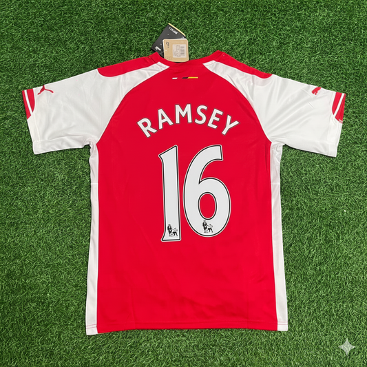 Aaron Ramsey Arsenal 2014/2015 Home Football Jersey Kit