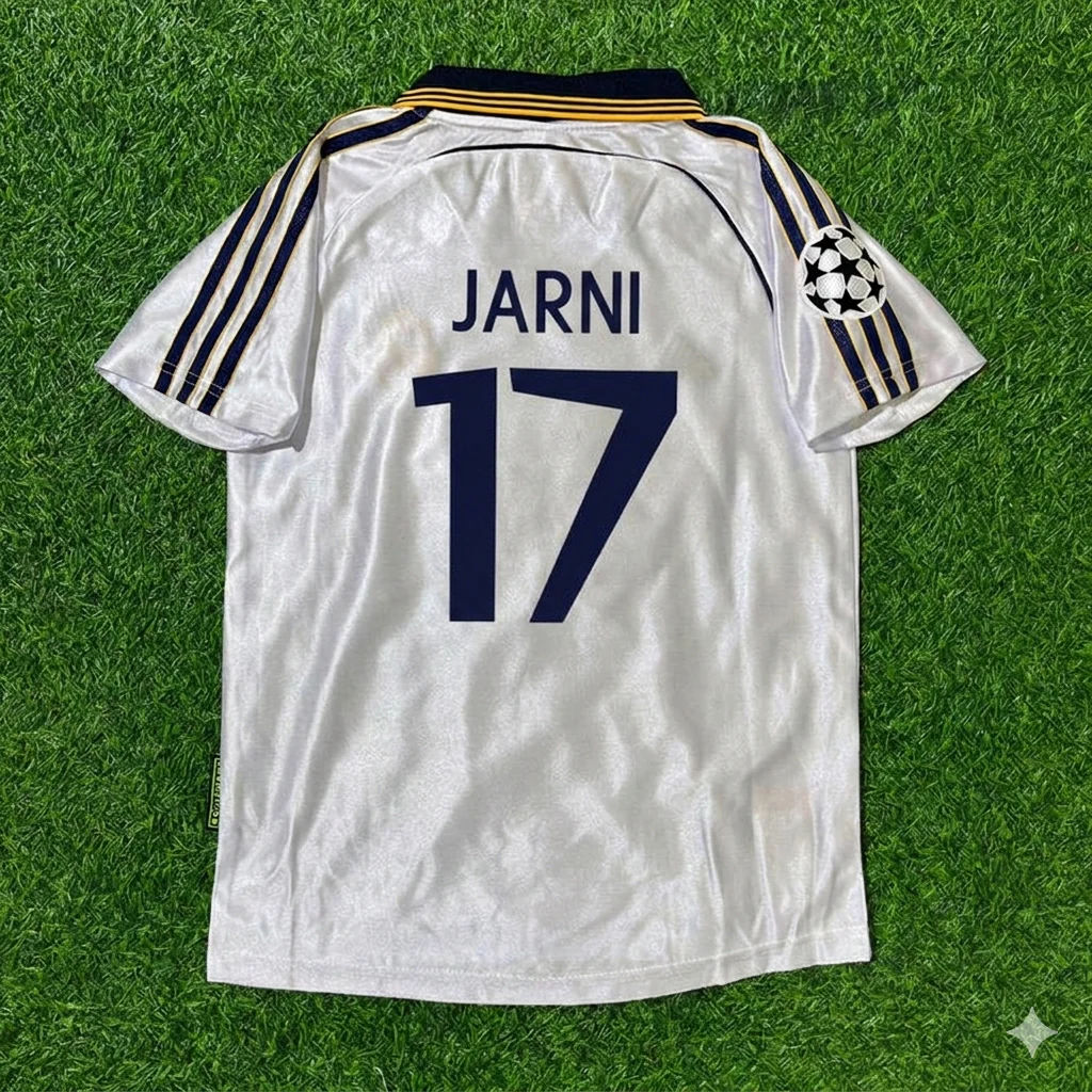 Robert Jarni 17- Real Madrid 1998/2000 Retro Football Jersey