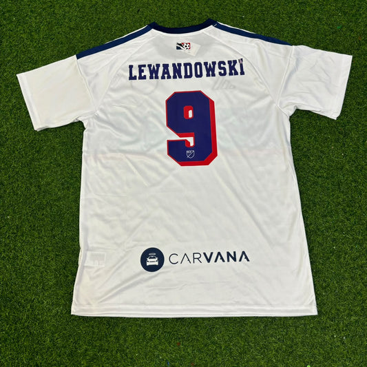 Robert Lewandowski Chicago Fire FC 2026-2027 weißes Fußballtrikot der neuen Saison
