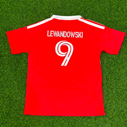 Robert Lewandowski Chicago Fire FC 2026-2027 Kinder-Trikot für die neue Saison, Rot