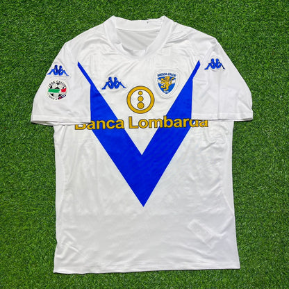 Roberto Baggio Brescia 2003-2004 Retro Weißes Fußballtrikot