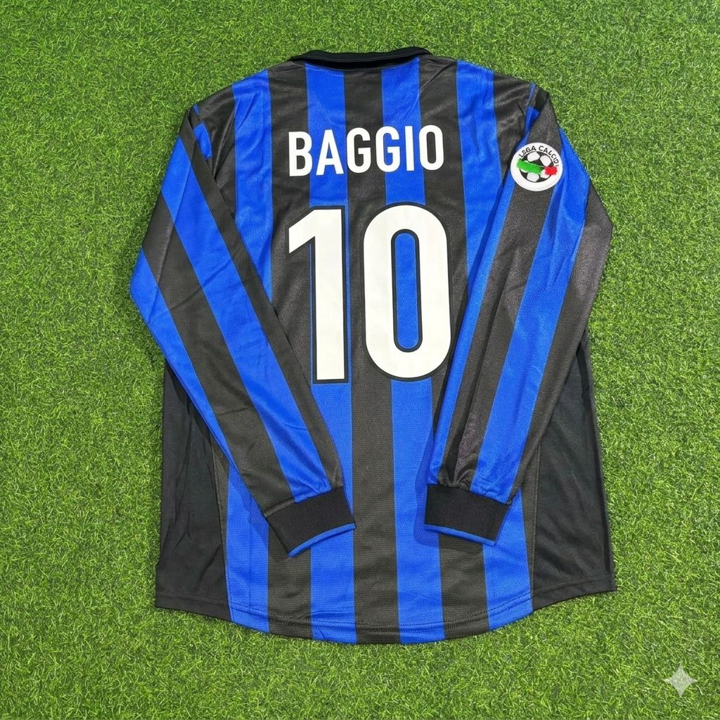 Roberto Baggio - Inter 1998 1999 Retro Trikot Fußballtrikot