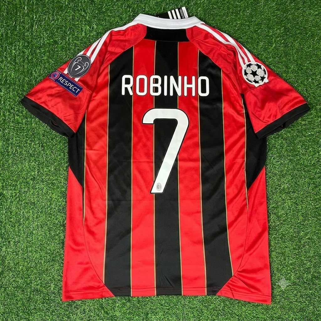 Robinho – AC Mailand 2012/13 Retro Heimtrikot – | Trikot | Maillot Fußballtrikot