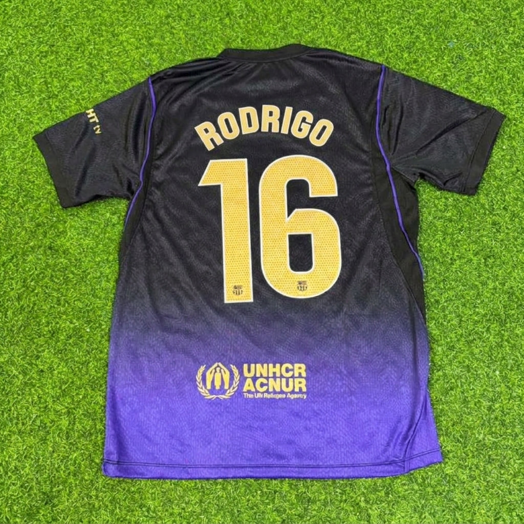 Rodri #16 Barcelona 2027 New Season Auswärtstrikot Maillot Fußballtrikot