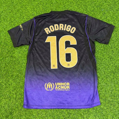 Rodri #16 Barcelona 2027 New Season Auswärtstrikot Maillot Fußballtrikot