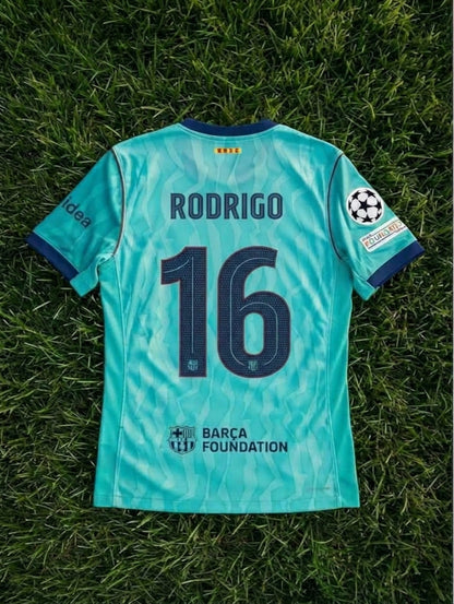 Rodri #16 Barcelona 2026/2027 Neue Saison Drittes Champions League Patch Fußballtrikot