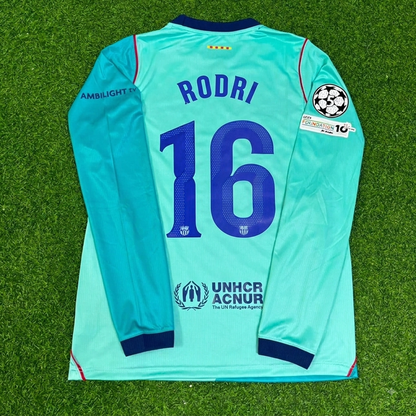 Rodrigo #16 Barcelona 2027 Heim-Fußballtrikot