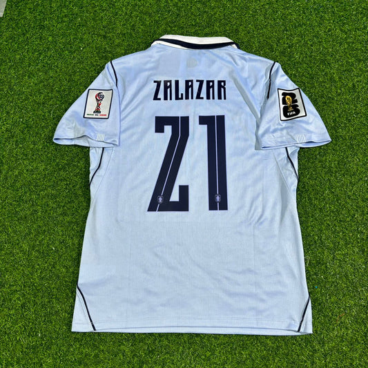 Rodrigo Zalazar #21 Uruguay 2026 Weltmeisterschaft Heimtrikot Himmelblau
