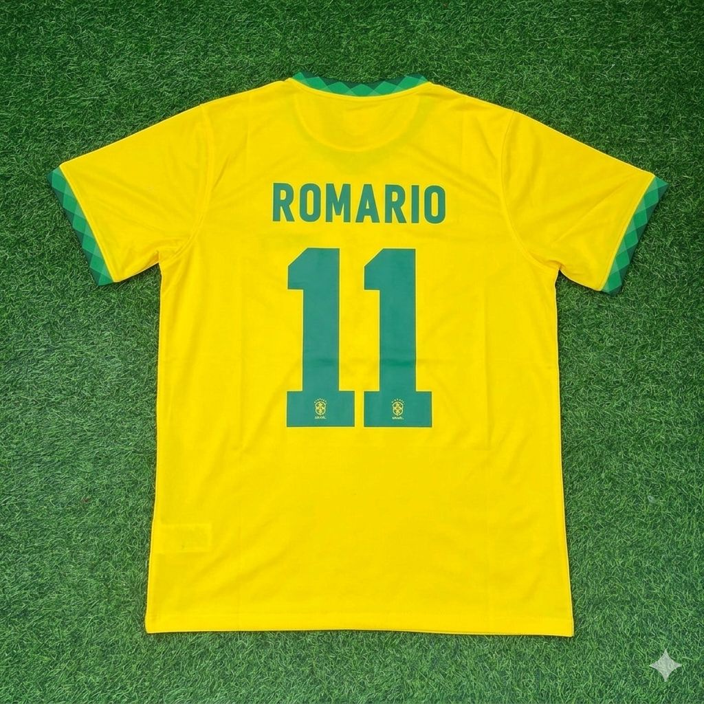 Romario Brasilien Fußball Retro-Trikot