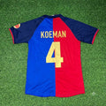 Ronald Koeman – Barcelona Special Retro Kit Jersey – | Trikot | Maillot Soccer Shirt
