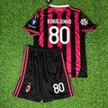 Ronaldinho #10 – AC Mailand 2009-10 Retro-Trikot – | KinderTrikot | Fußballtrikot für Kinder
