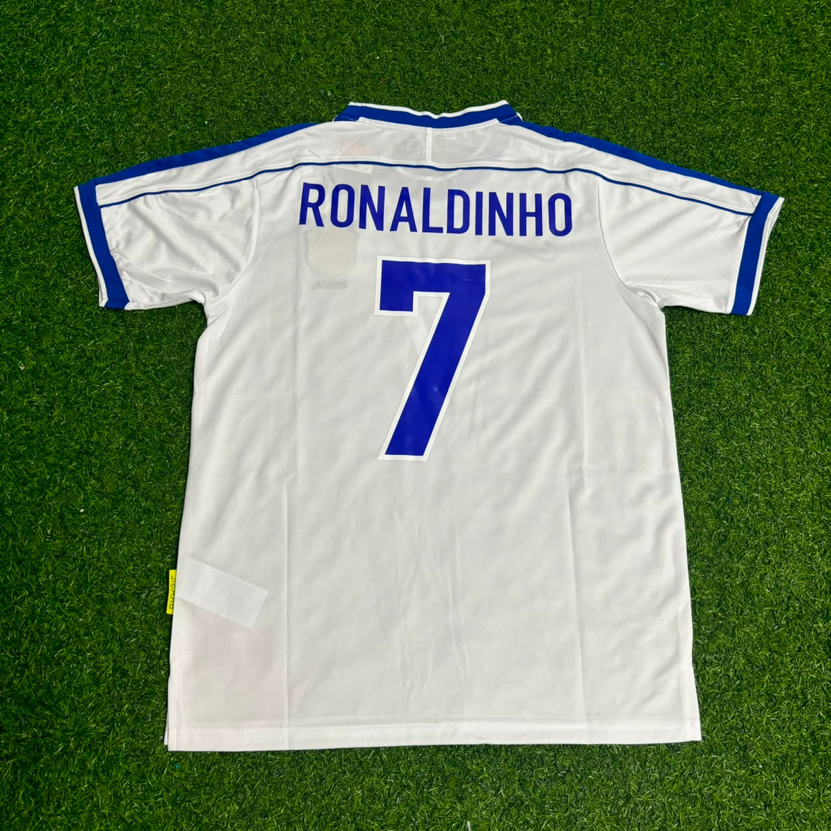 Camiseta de fútbol retro de Ronaldinho #7 de Brasil