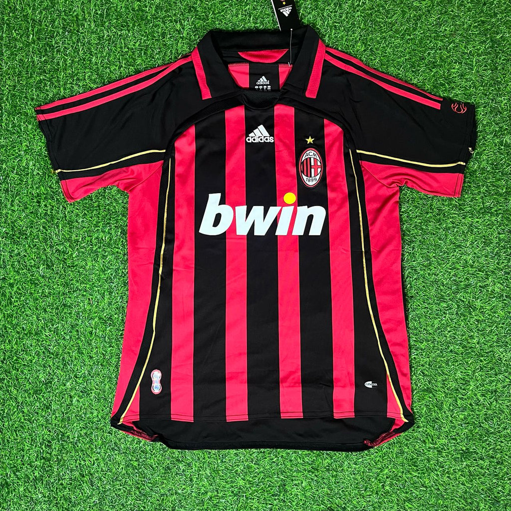 Ronaldinho Gaúcho 80 – Milan 2008-2009 Heim Retro Trikot Maillot Fußball Shirt