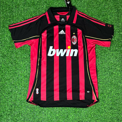 Ronaldinho Gaúcho 80 – Milan 2008-2009 Heim Retro Trikot Maillot Fußball Shirt