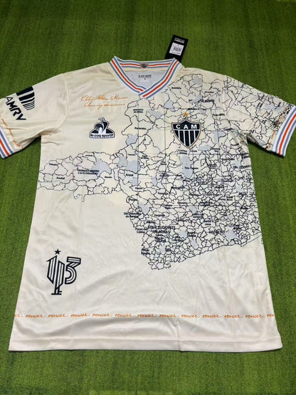 Ronaldinho Guacho Atletico Mineiro 2021 2022 Season Retro Jersey Trikot Maillot