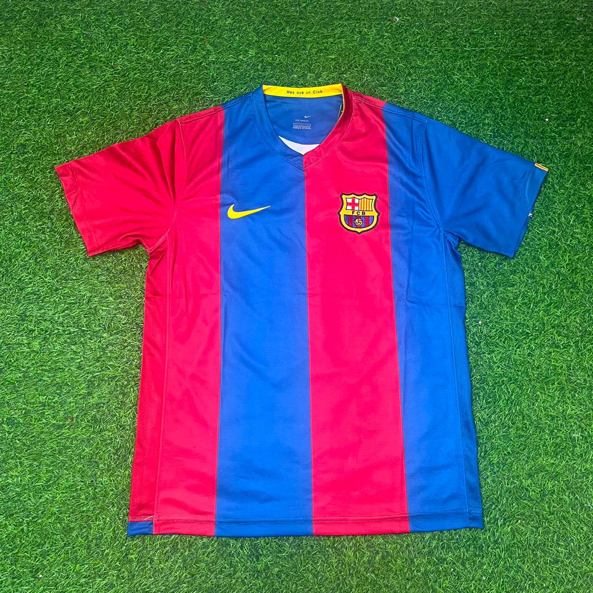 Ronaldinho Gaucho Barcelona 2006/2007 Heim Retro Fußball Trikot