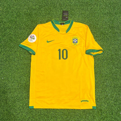 Ronaldinho Gaucho #10 Brasilien WM 2006 Trikot