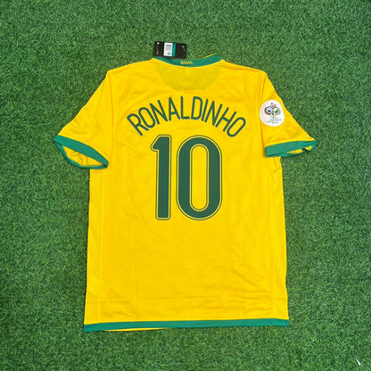 Ronaldinho Gaucho #10 Brasilien WM 2006 Trikot