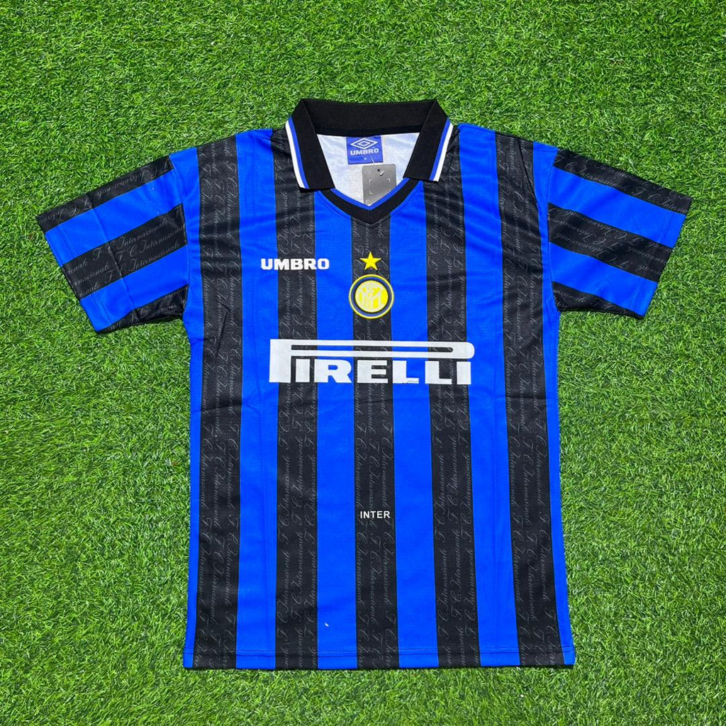 Ronaldo Nazario Inter 1997-1998 Home Retro Football Jersey