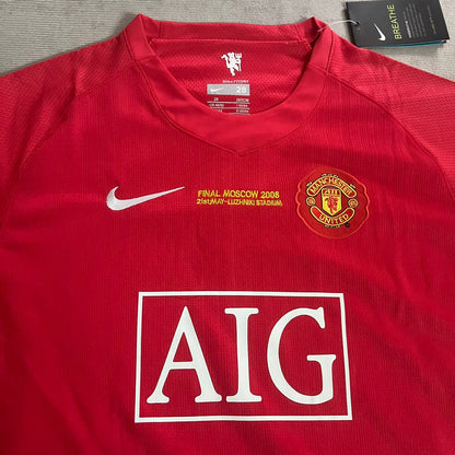 Cristiano Ronaldo Manchester United 2008 Finale Kinder Heimtrikot