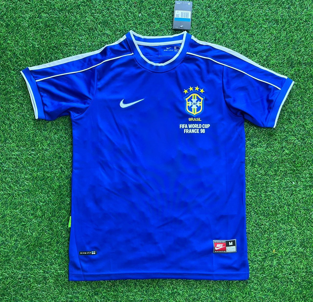 Bebeto Brazil 1998 World Cup Retro Jersey Trikot