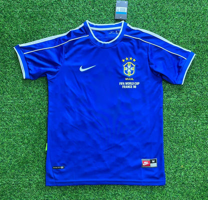 Ze Roberto Brazil 1998 World Cup Retro Jersey Trikot