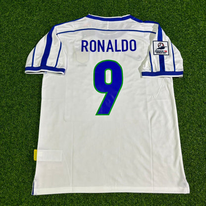 Ronaldo Nazario Brasilien WM 1998 Retro-Fußballtrikot