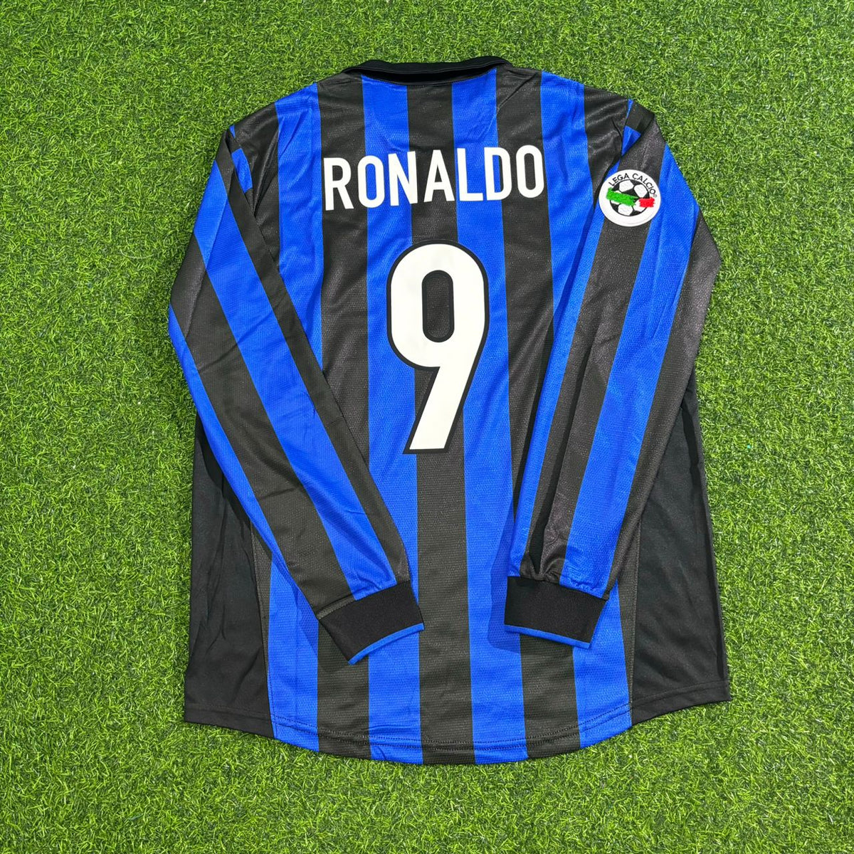 Ronaldo El Fenomeno R9 - Inter 1998 1999 Retro Trikot Maillot Maglia Fußballtrikot