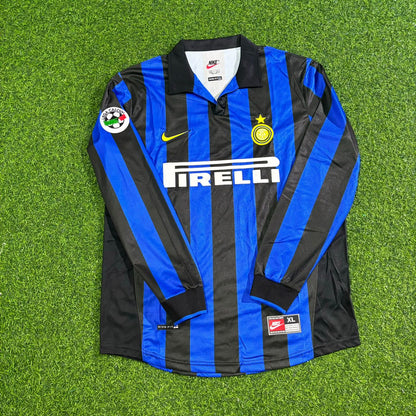 Lothar Matthäus - Inter Retro Jersey Trikot Maillot Maglia Soccer Shirt