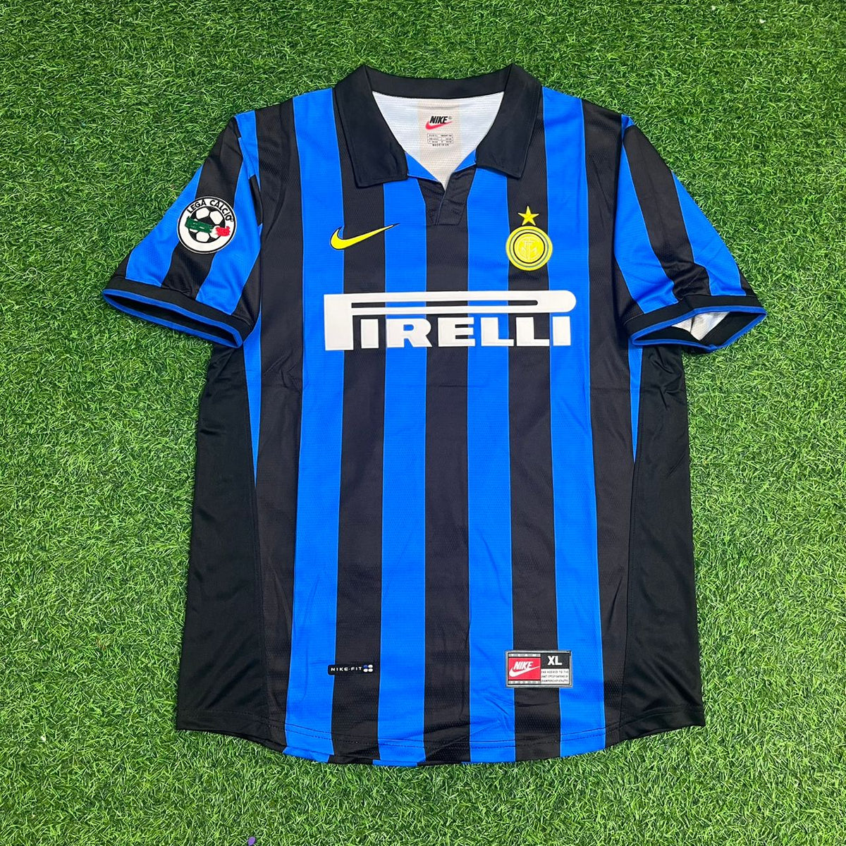 Ronaldo Nazario El Fenomeno R9 - Inter Retro Trikot