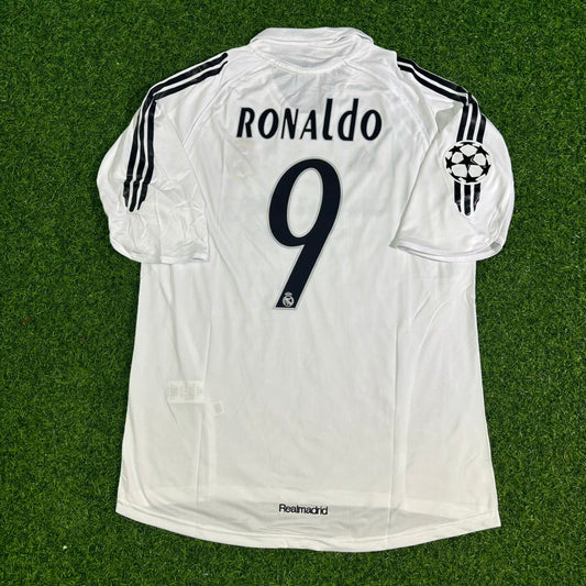 Ronaldo Nazário Real Madrid 2005-2006 Weißes Fußballtrikot