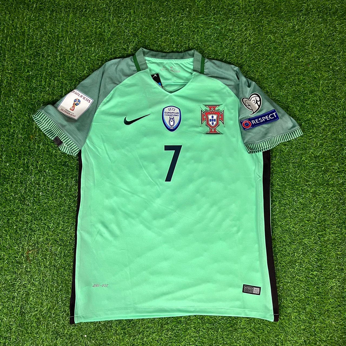 Cristiano Ronaldo Portugal 2018 World Cup Retro Jersey